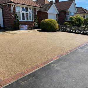 Patio installation project