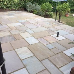 Completed driveway and paving project